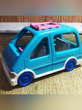 Vintage 1993 Fisher Price Loving Family Van
